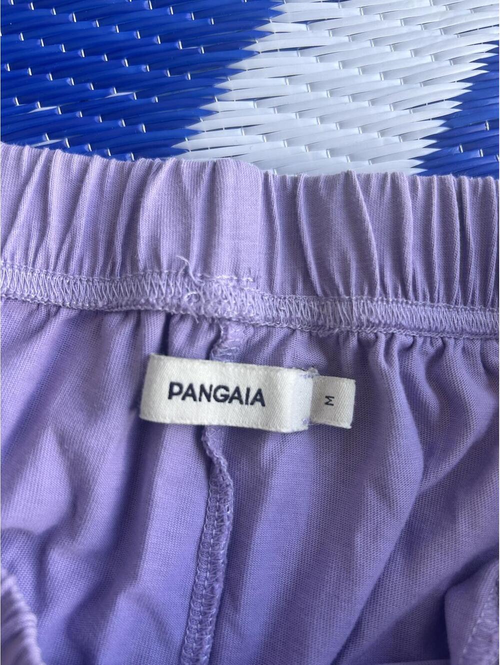 Lilac Elastic Waist Jogger Pants with Cuffed Ankles